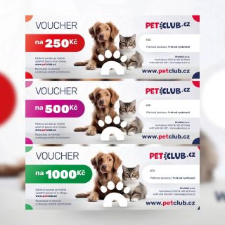 Vybíráte dárek pro majitelé domácích mazlíčků? 🎁 Pořiďte jim dárkový poukaz na nákup kvalitních krmiv - praktický dárek,...
