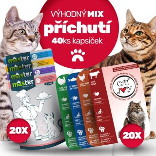 Náš výhodný mix 40 kapsiček přinese každý den vaší micince jinou lahodnou chuť do misky. 😻 Objevte všechny naše dárkové...